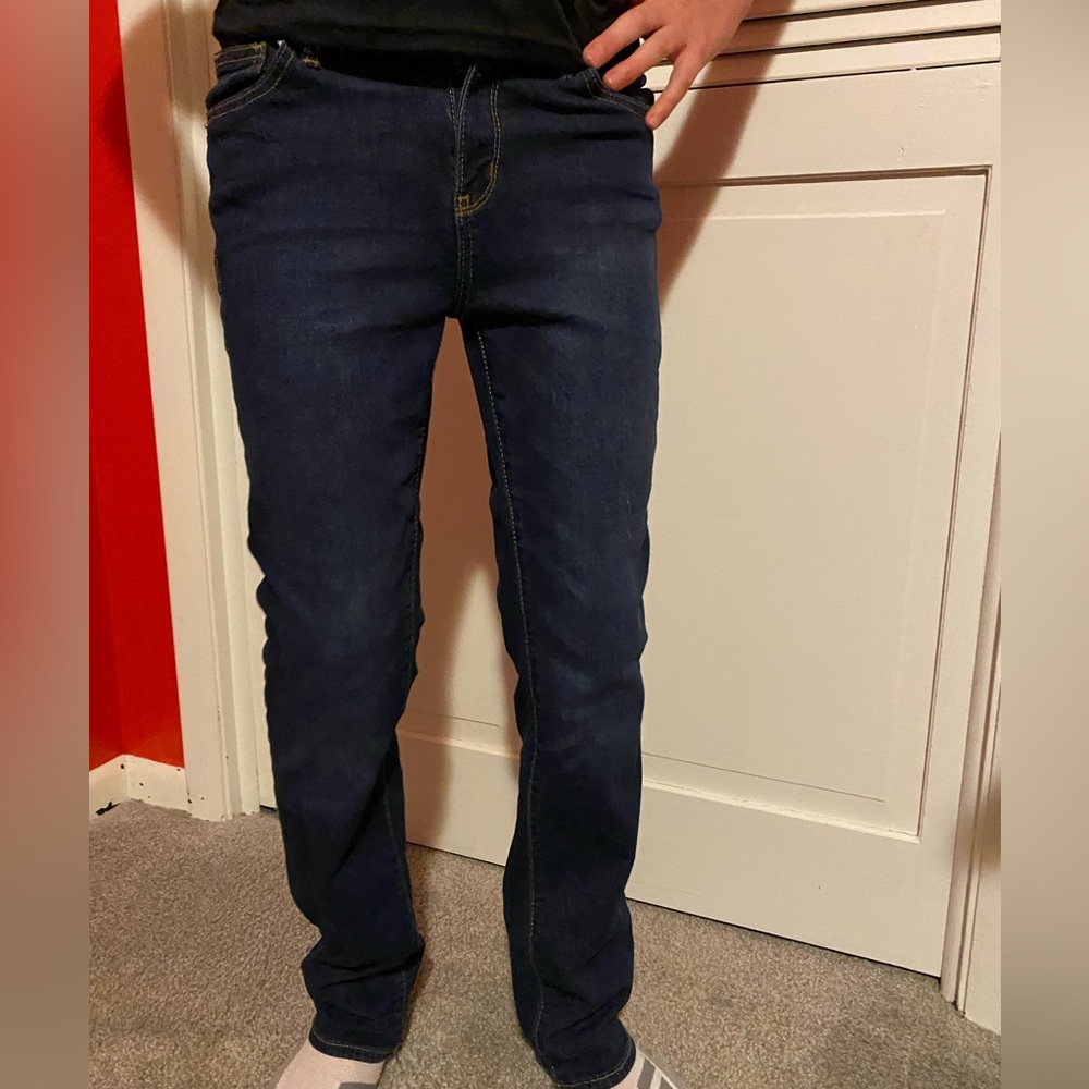 Boys Old Navy straight fit jeans in size 14